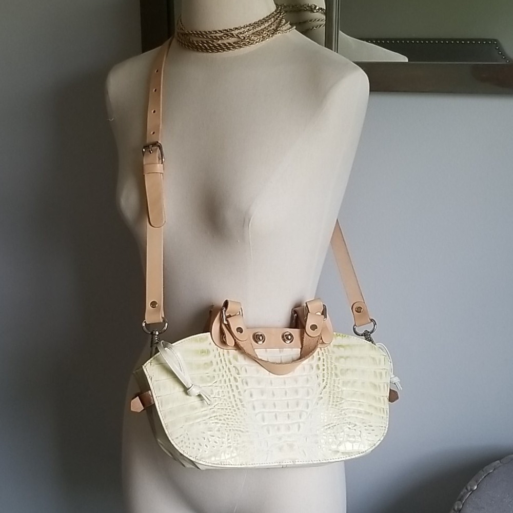 Marco Buggiani Reptile Crossbody Bag